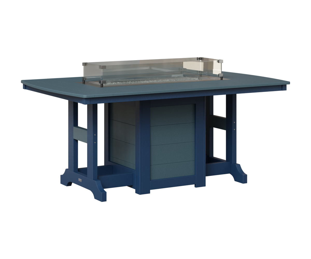Garden Classic 44" x 72" Fire Table - Counter Height