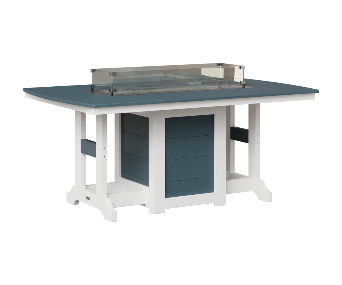 Garden Classic 44" x 72" Fire Table - Bar Height