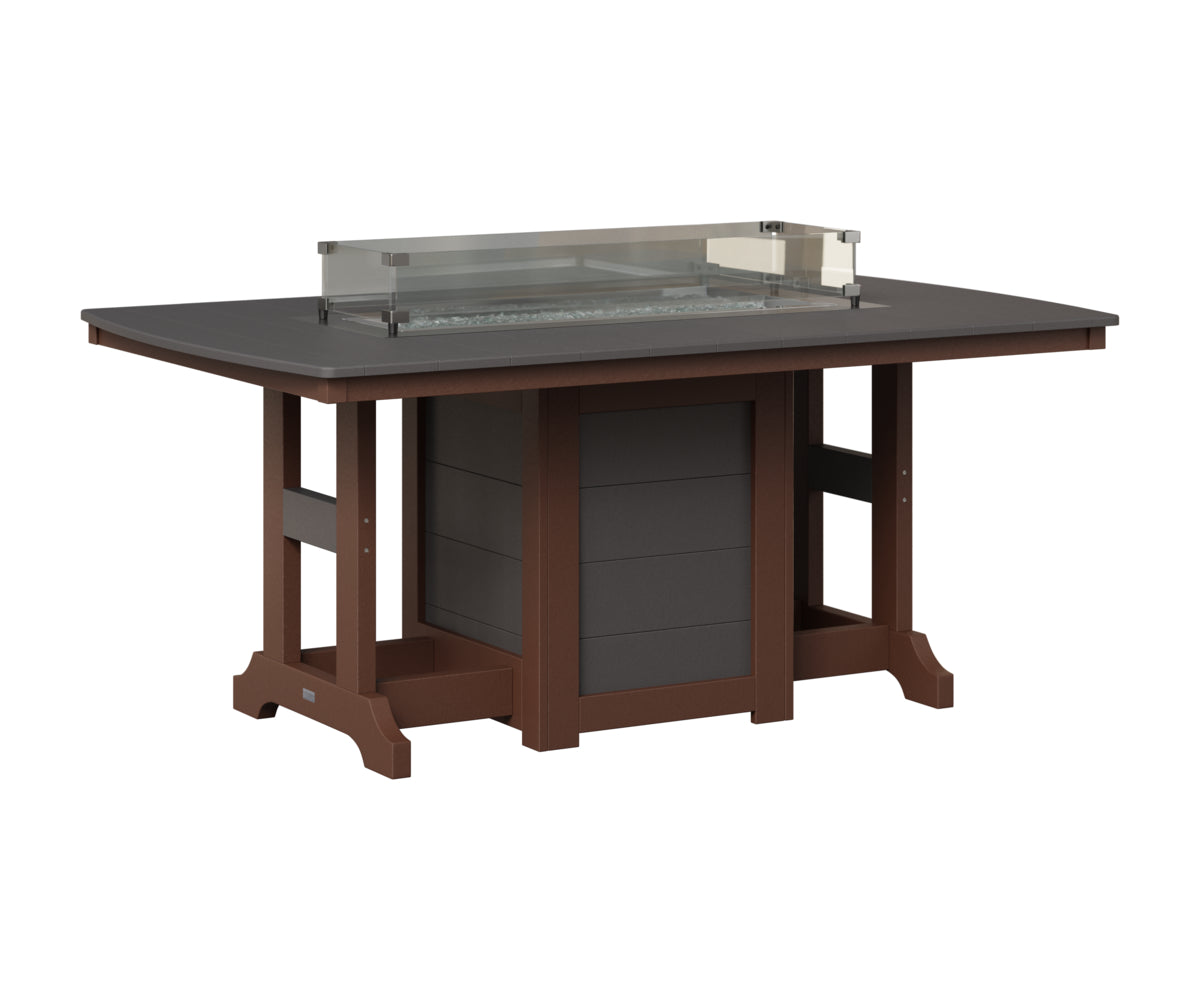 Garden Classic 44" x 72" Fire Table - Counter Height