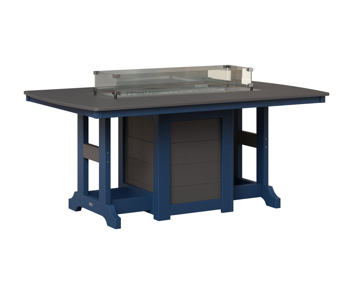 Garden Classic 44" x 72" Fire Table - Counter Height