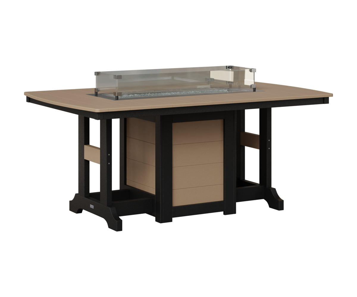 Garden Classic 44" x 72" Fire Table - Counter Height