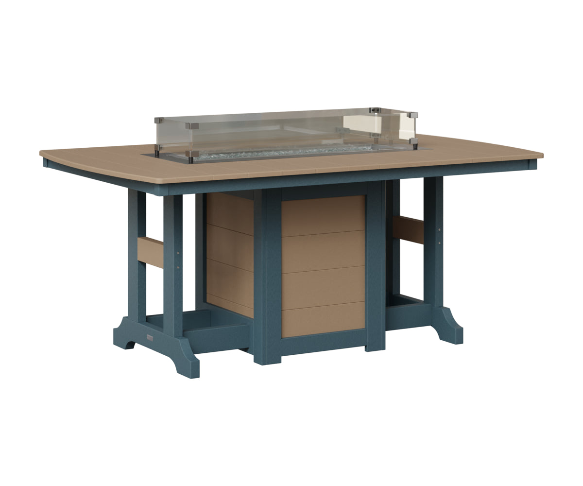 Garden Classic 44" x 72" Fire Table - Counter Height