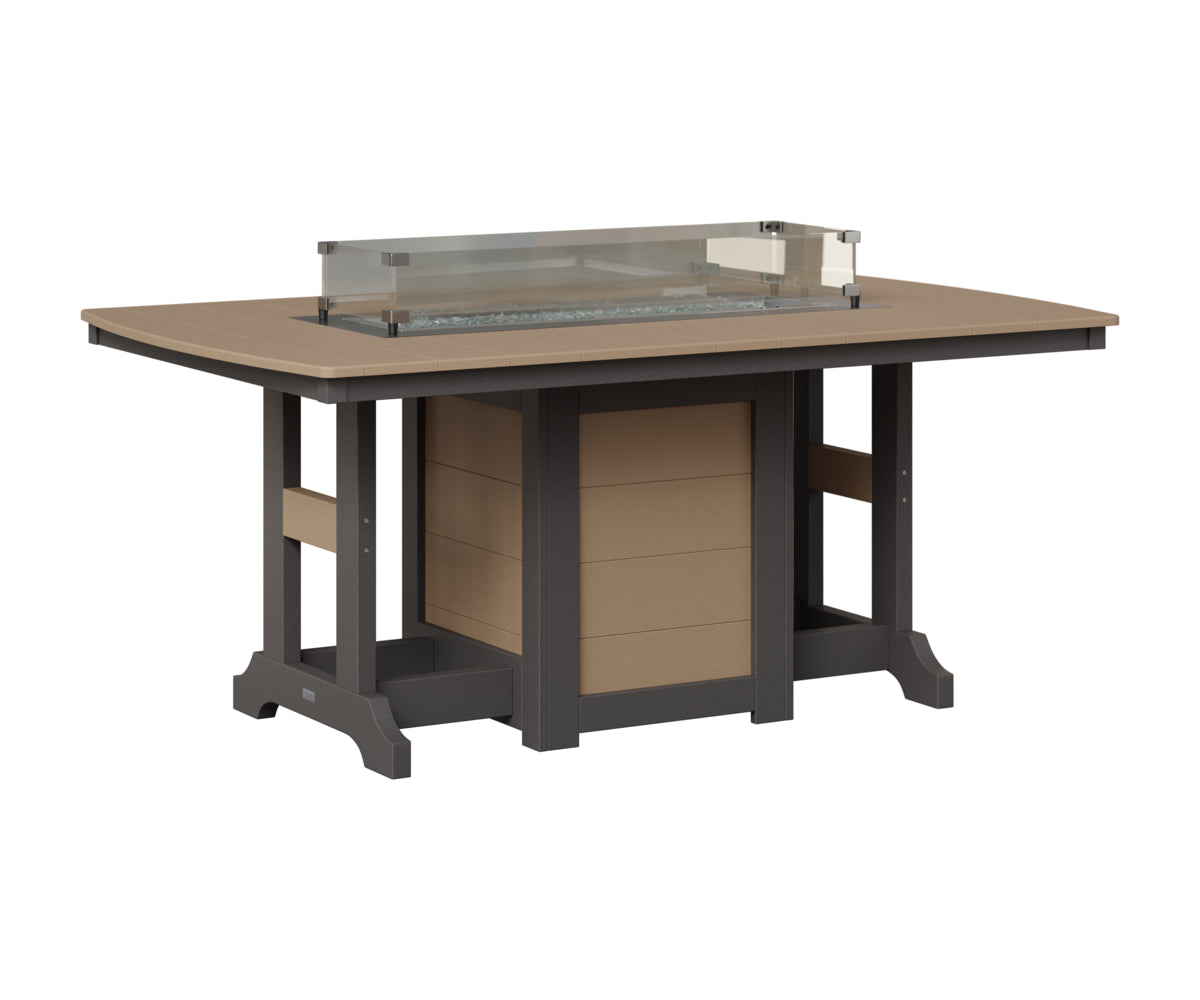 Garden Classic 44" x 72" Fire Table - Counter Height