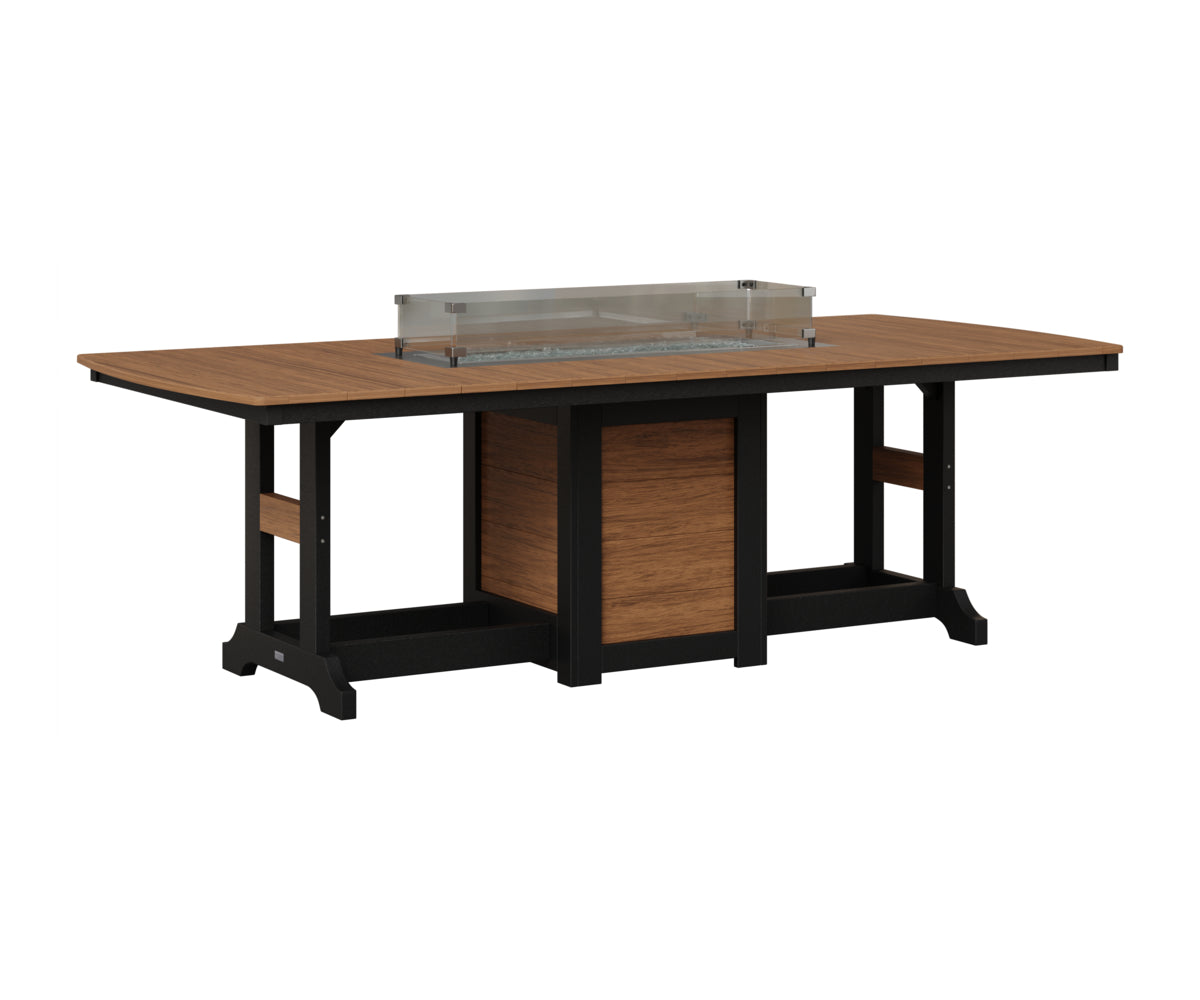 Garden Classic 44" x 96" Fire Table - Bar Height
