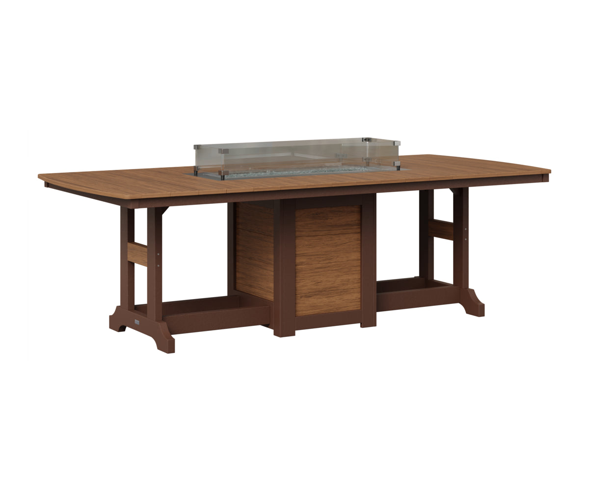 Garden Classic 44" x 96" Fire Table - Counter Height