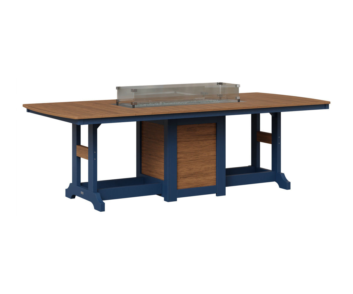 Garden Classic 44" x 96" Fire Table - Bar Height