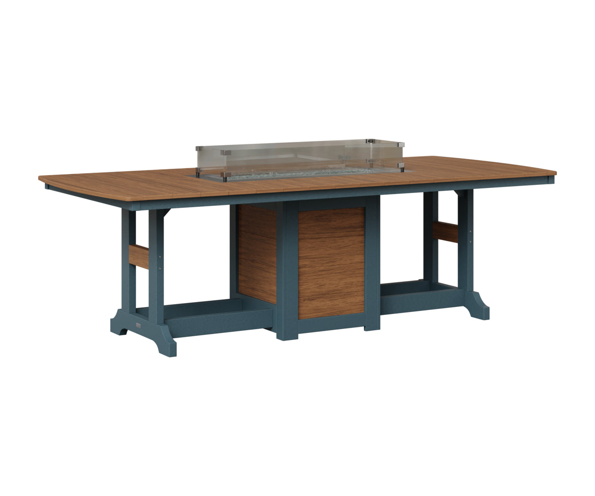 Garden Classic 44" x 96" Fire Table - Bar Height