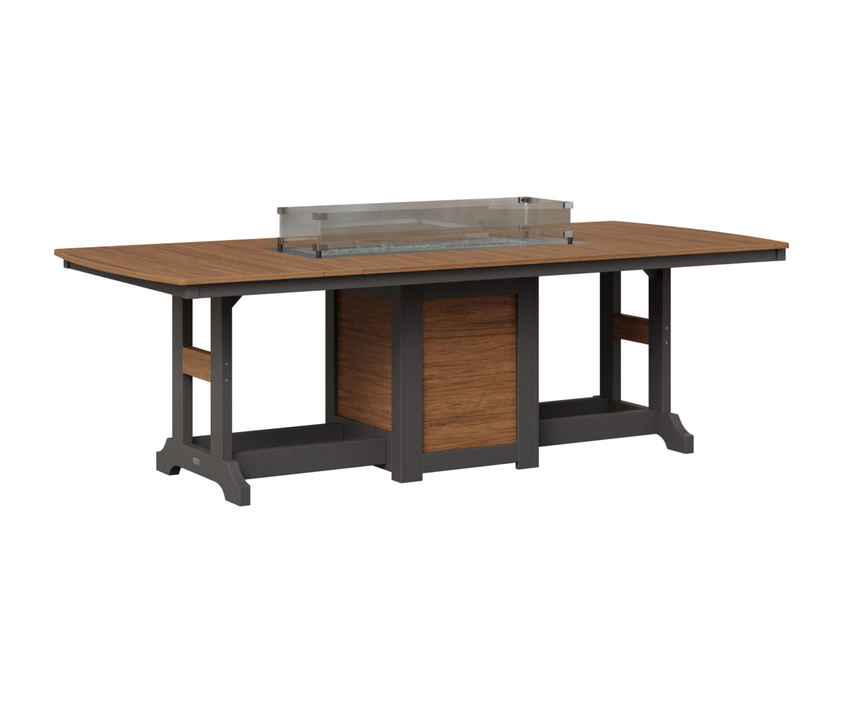 Garden Classic 44" x 96" Fire Table - Bar Height