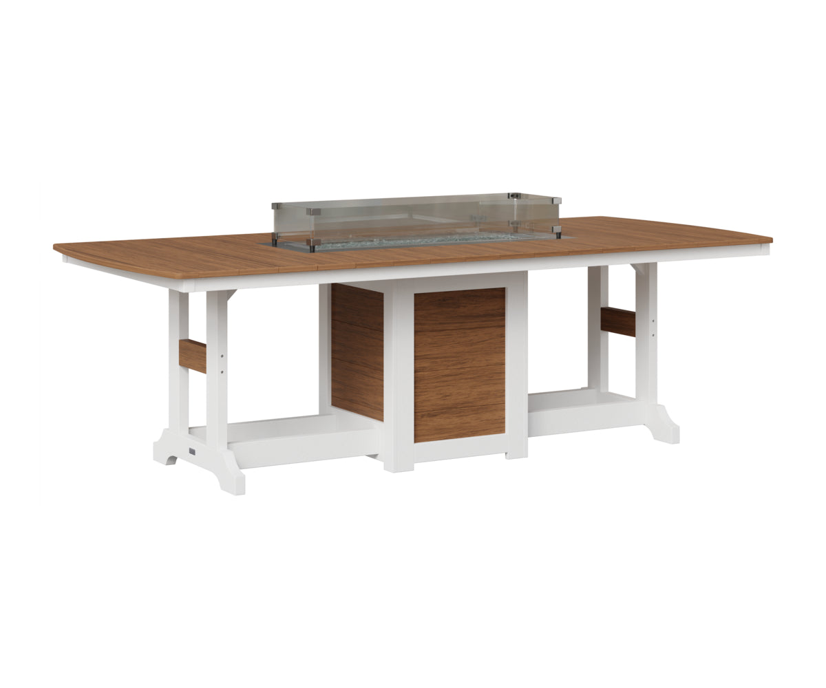 Garden Classic 44" x 96" Fire Table - Bar Height