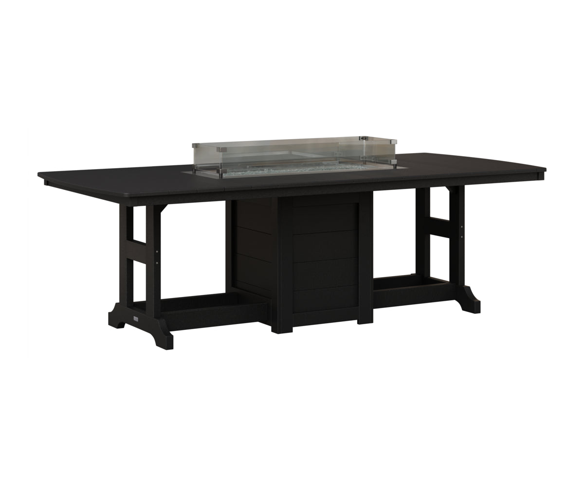 Garden Classic 44" x 96" Fire Table - Counter Height