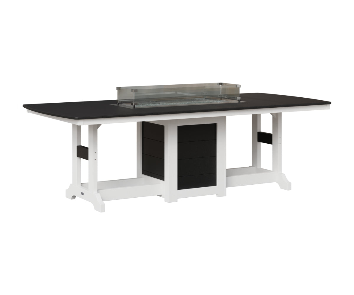 Garden Classic 44" x 96" Fire Table - Bar Height