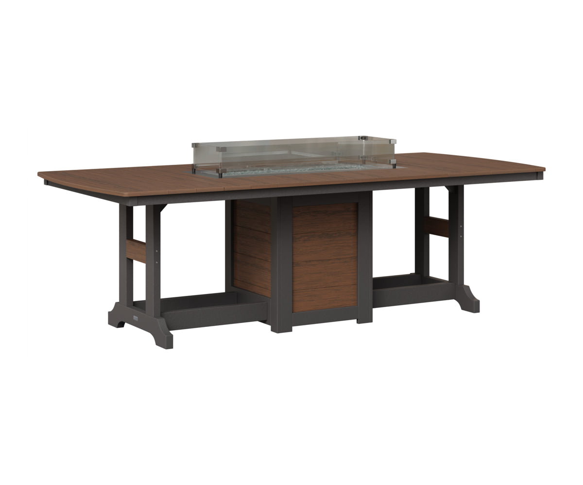 Garden Classic 44" x 96" Fire Table - Counter Height