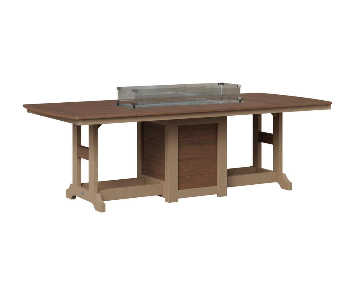 Garden Classic 44" x 96" Fire Table - Counter Height