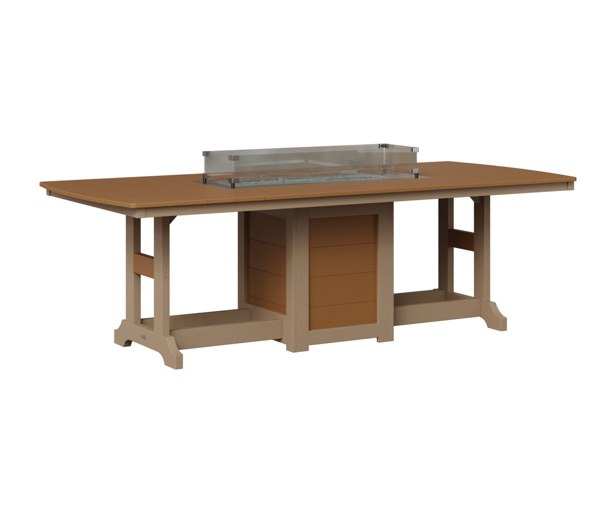 Garden Classic 44" x 96" Fire Table - Counter Height