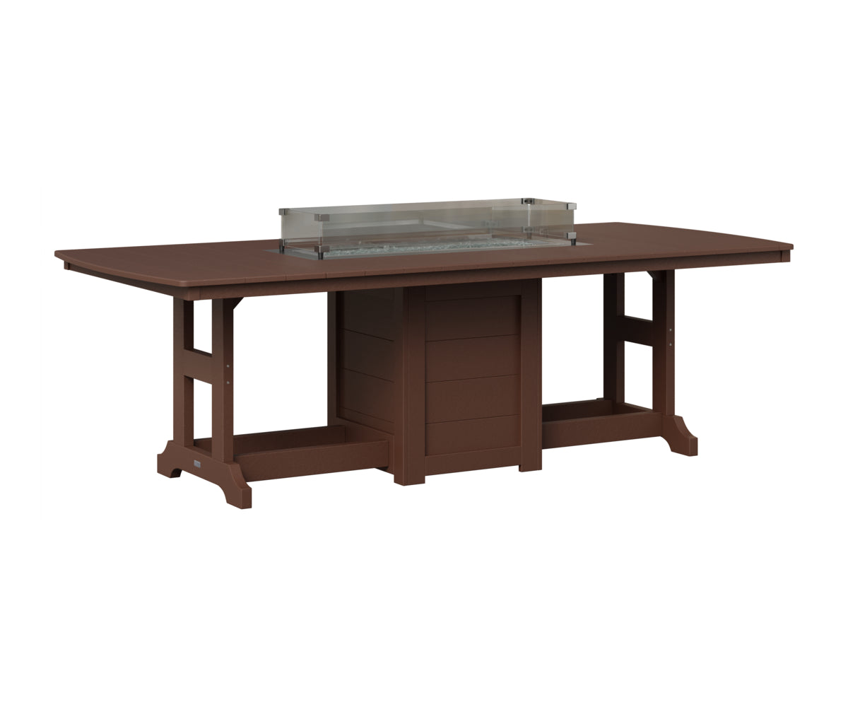 Garden Classic 44" x 96" Fire Table - Counter Height