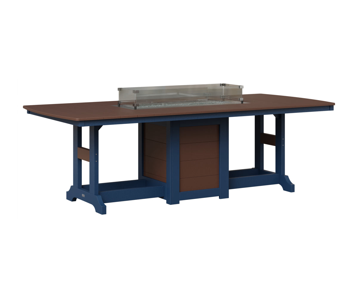 Garden Classic 44" x 96" Fire Table - Bar Height