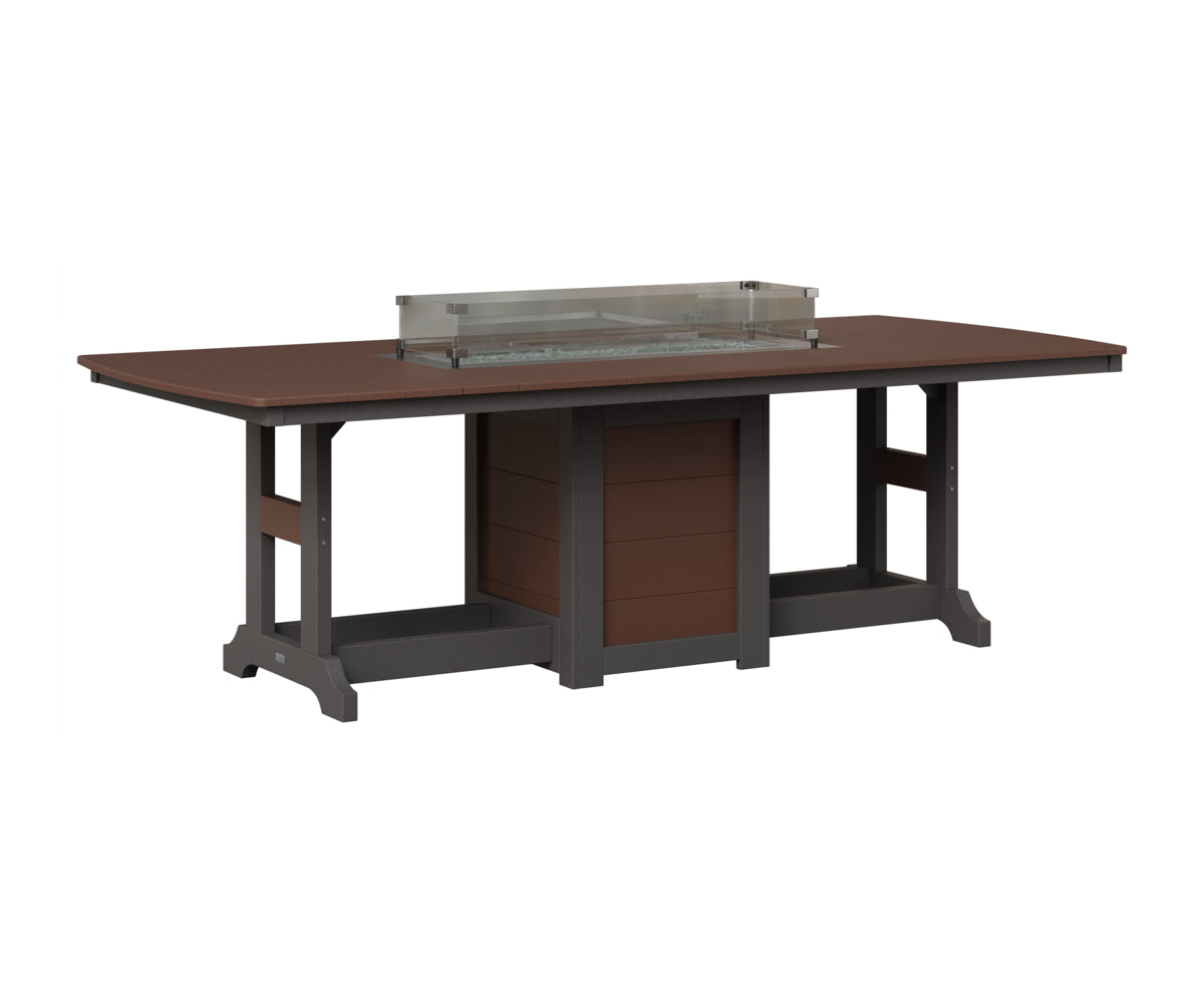 Garden Classic 44" x 96" Fire Table - Counter Height