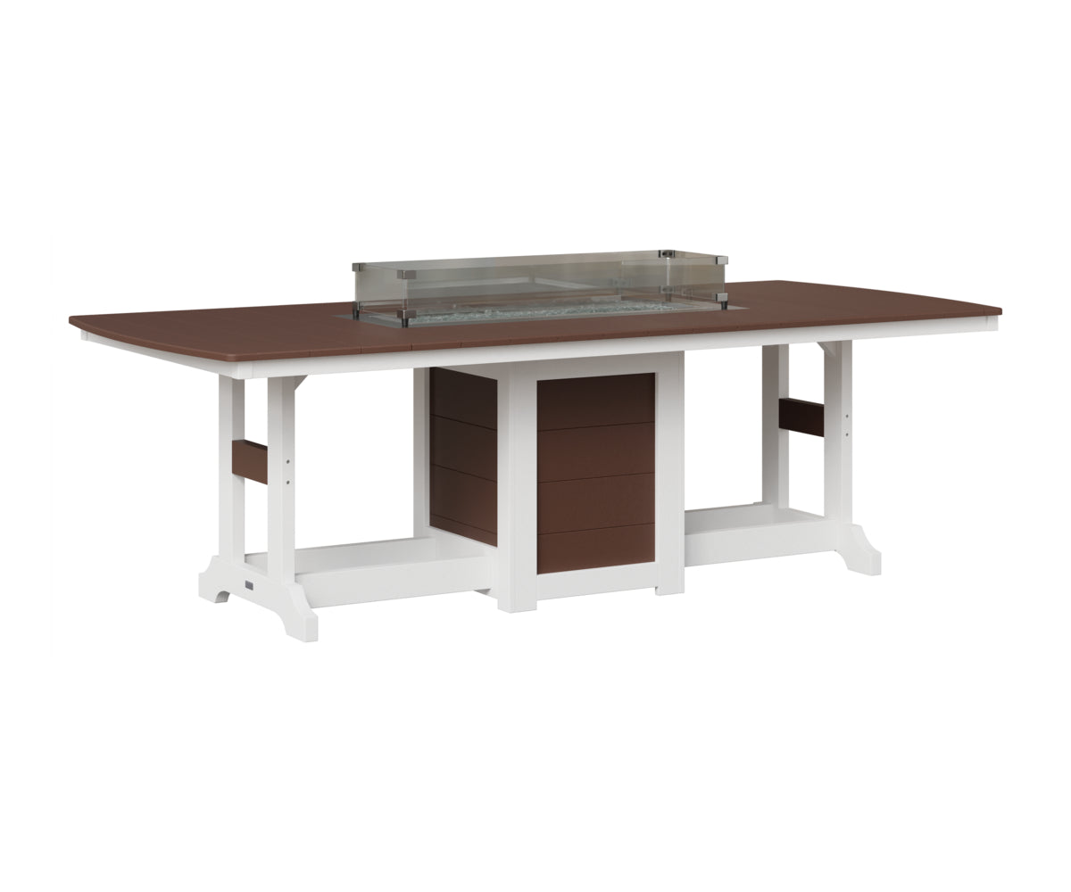 Garden Classic 44" x 96" Fire Table - Bar Height