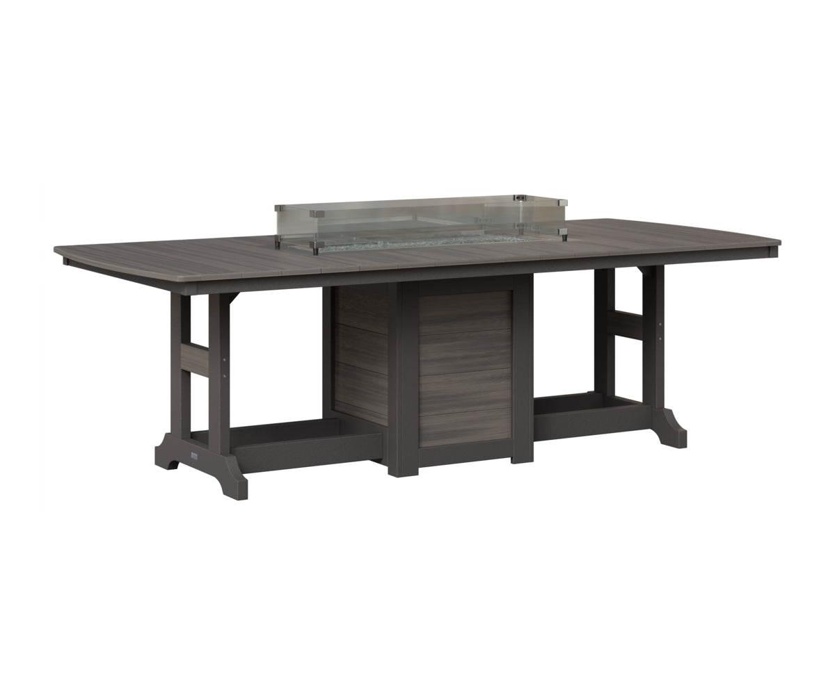 Garden Classic 44" x 96" Fire Table - Counter Height