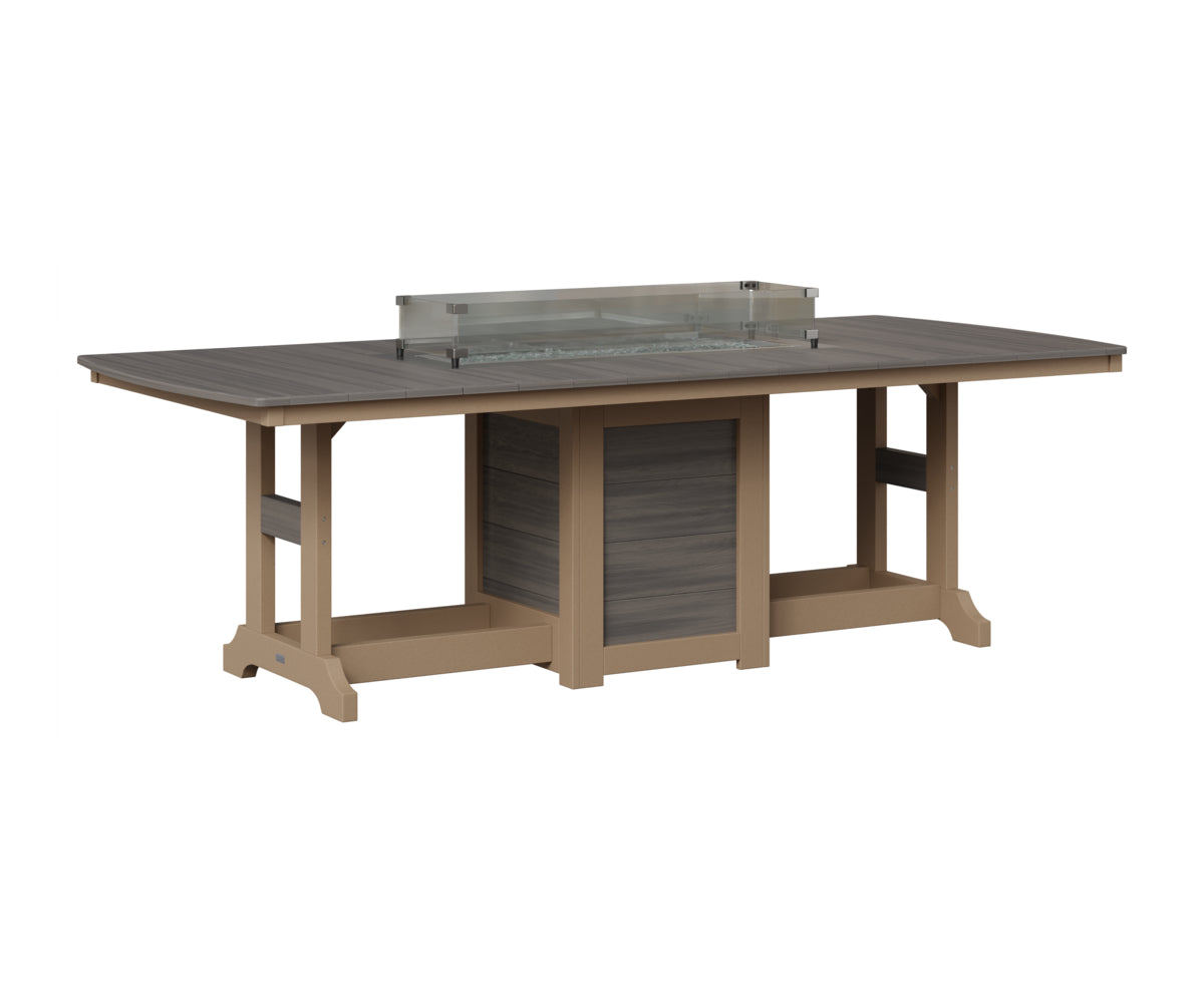 Garden Classic 44" x 96" Fire Table - Counter Height