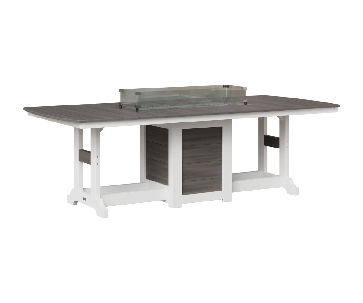 Garden Classic 44" x 96" Fire Table - Bar Height