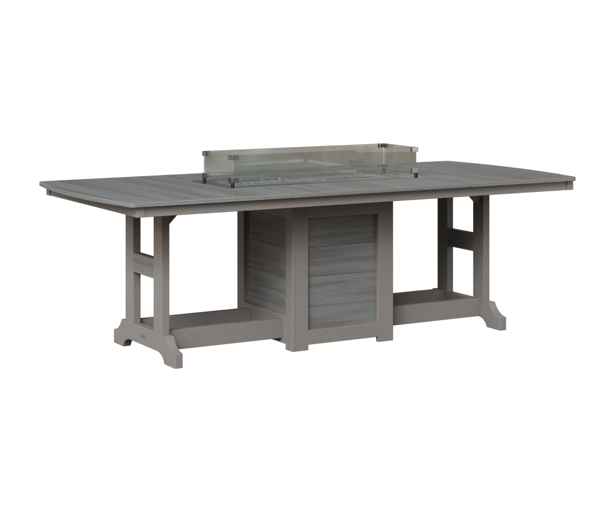 Garden Classic 44" x 96" Fire Table - Bar Height