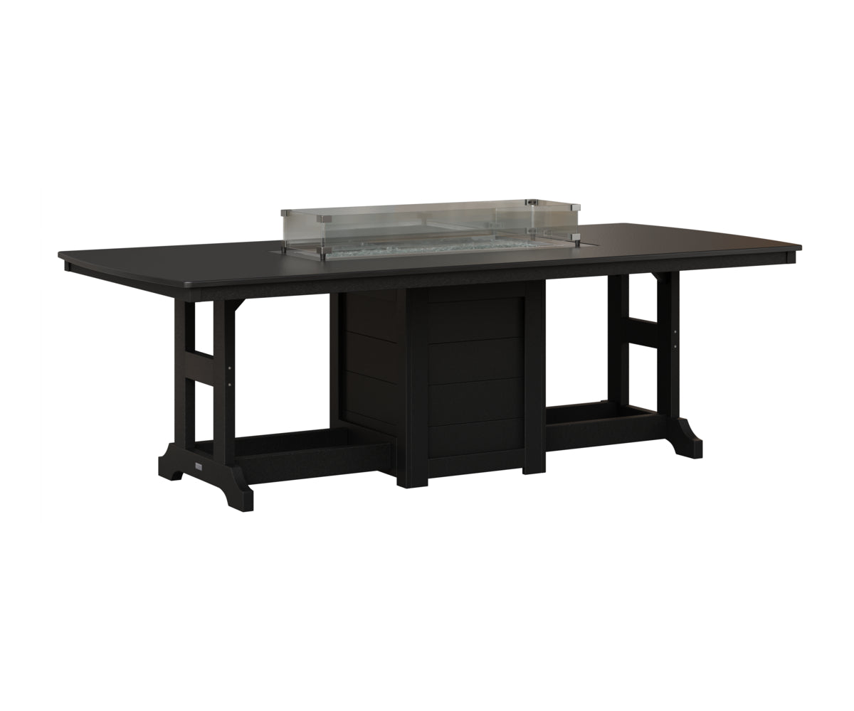 Garden Classic 44" x 96" Fire Table - Counter Height