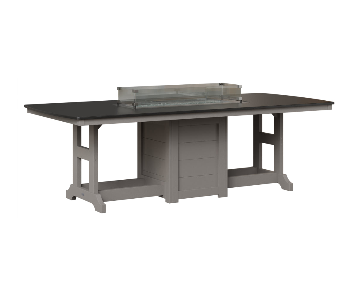Garden Classic 44" x 96" Fire Table - Counter Height
