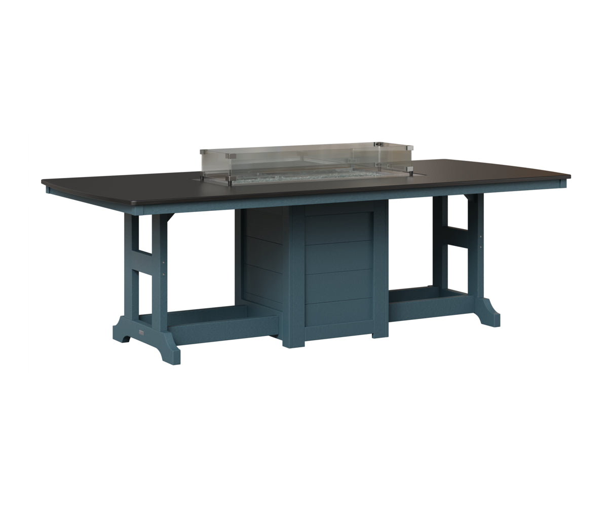 Garden Classic 44" x 96" Fire Table - Counter Height