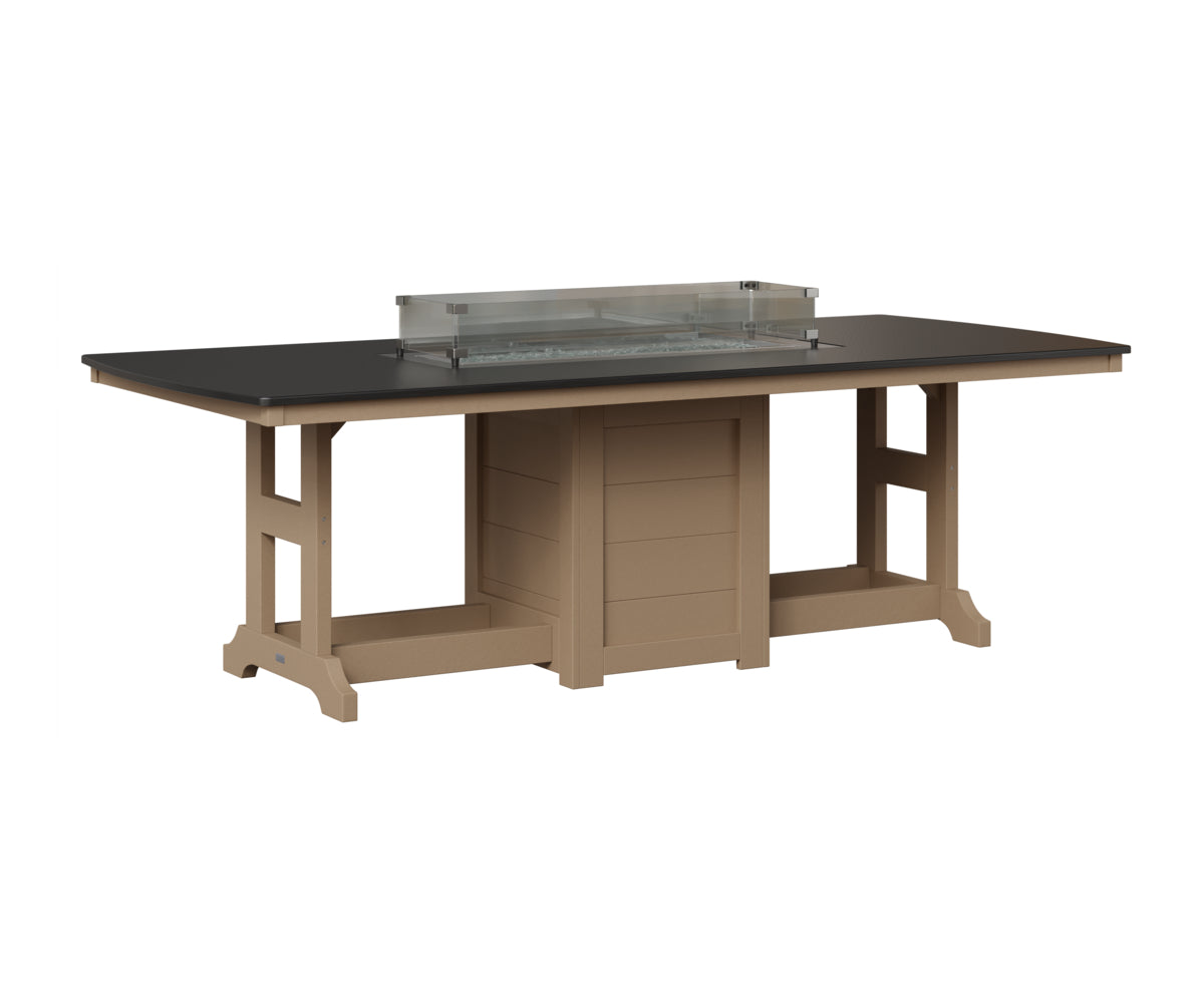 Garden Classic 44" x 96" Fire Table - Counter Height