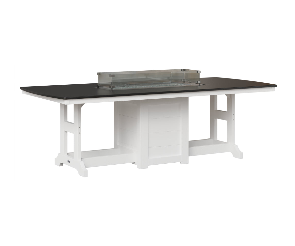 Garden Classic 44" x 96" Fire Table - Bar Height