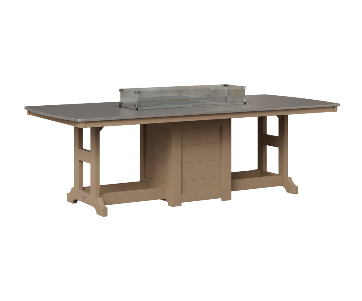 Garden Classic 44" x 96" Fire Table - Counter Height