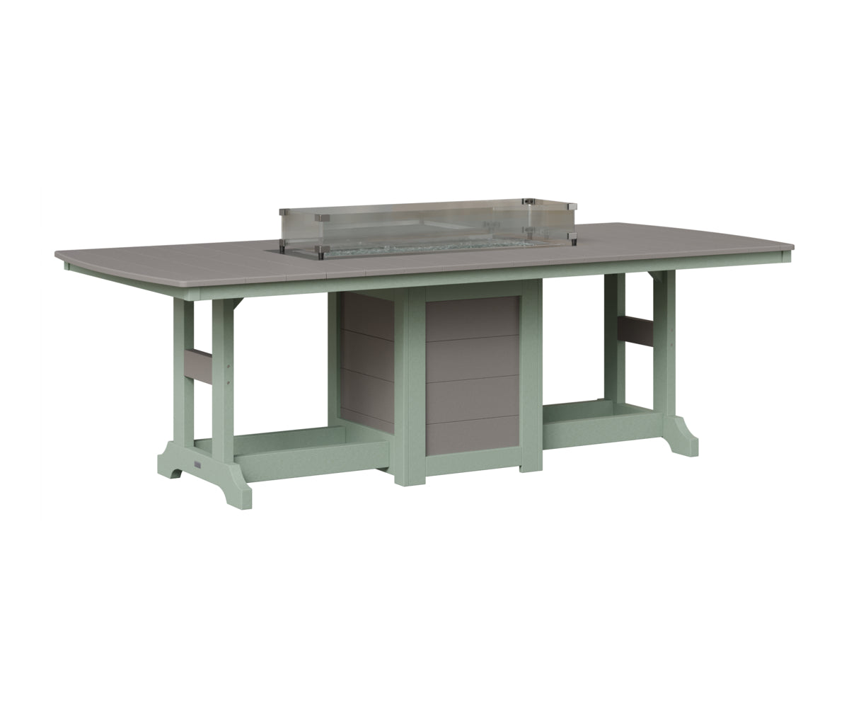 Garden Classic 44" x 96" Fire Table - Bar Height