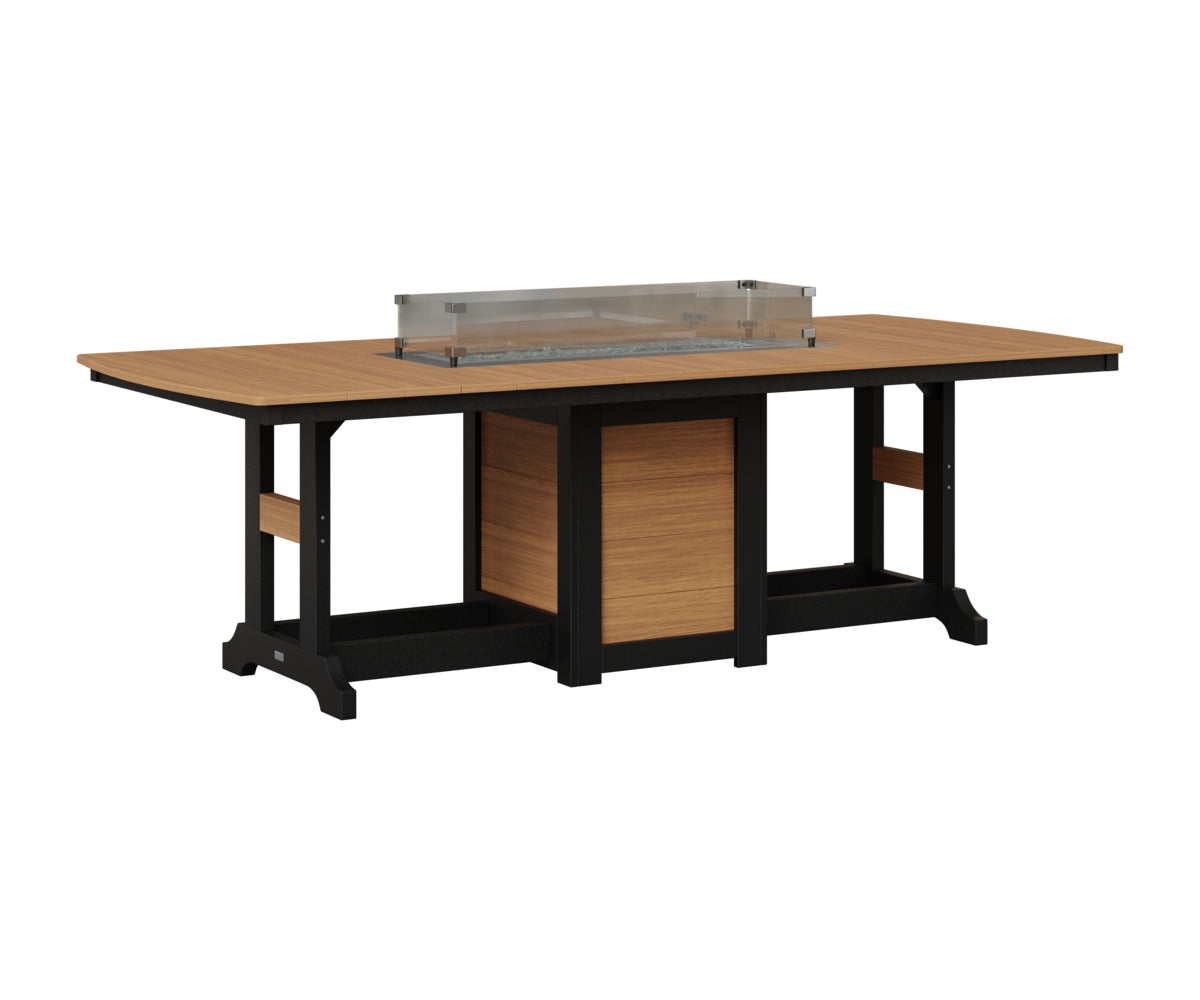 Garden Classic 44" x 96" Fire Table - Bar Height