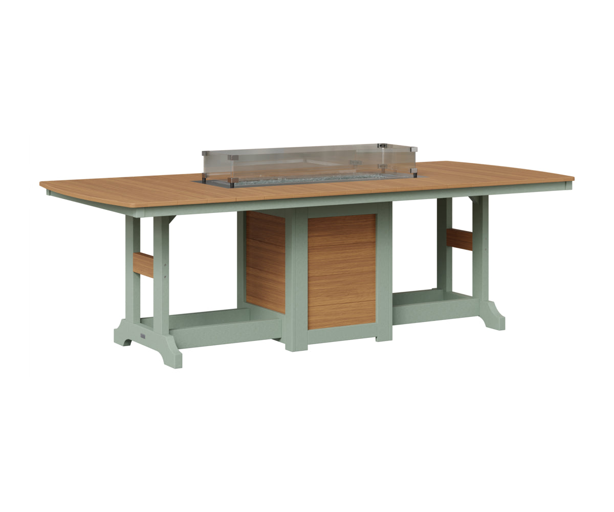 Garden Classic 44" x 96" Fire Table - Counter Height