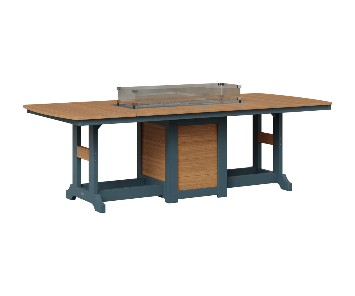 Garden Classic 44" x 96" Fire Table - Bar Height