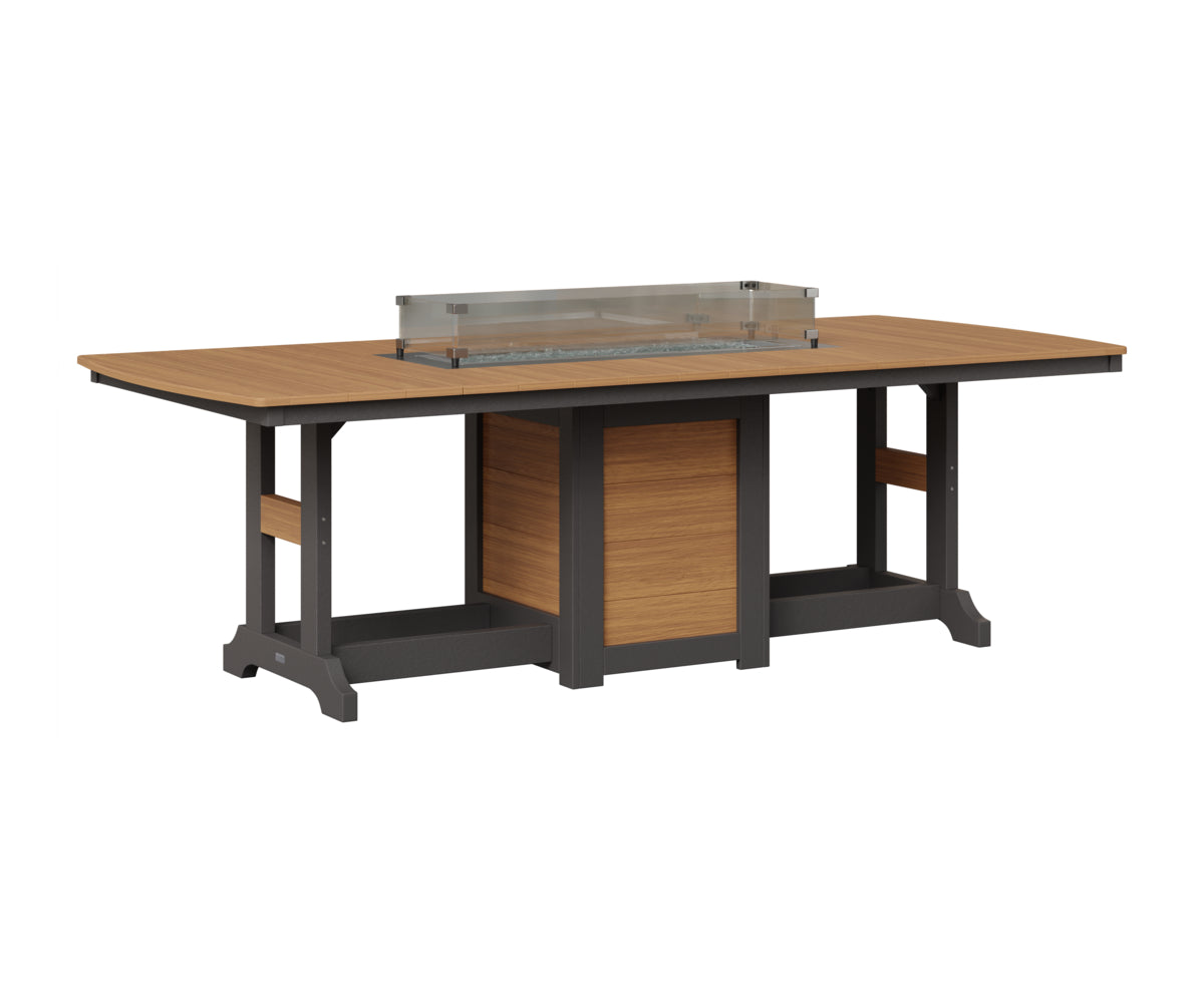 Garden Classic 44" x 96" Fire Table - Bar Height