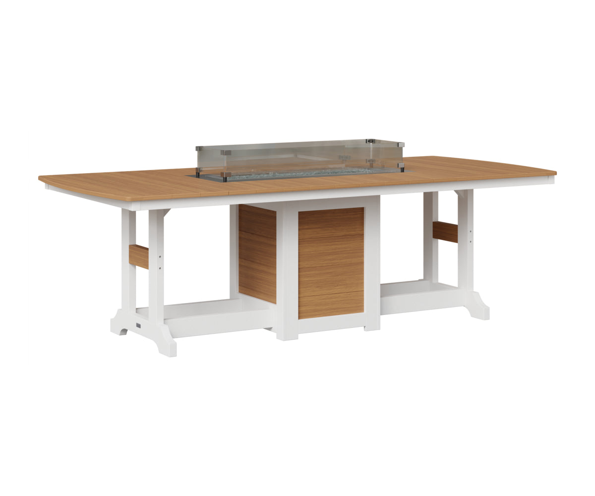 Garden Classic 44" x 96" Fire Table - Bar Height