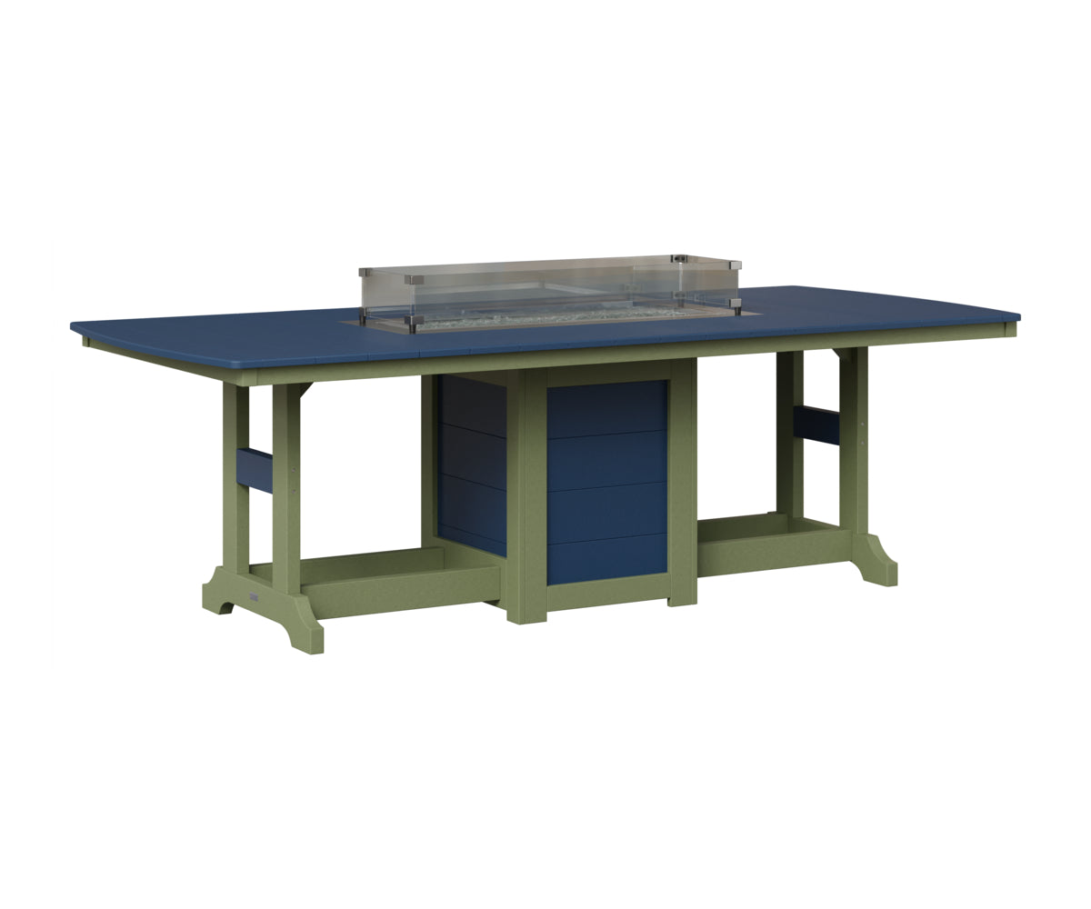Garden Classic 44" x 96" Fire Table - Counter Height