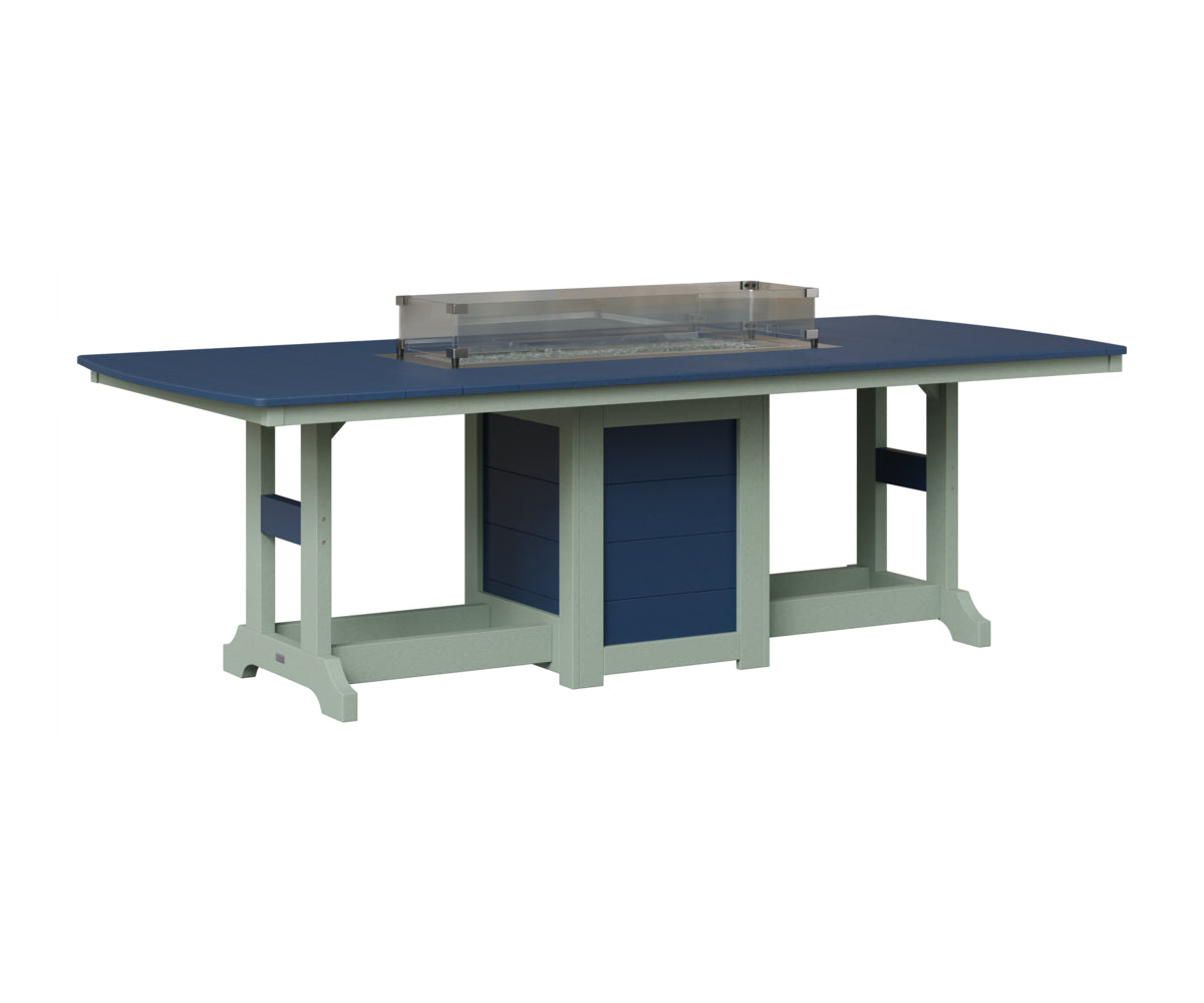 Garden Classic 44" x 96" Fire Table - Counter Height