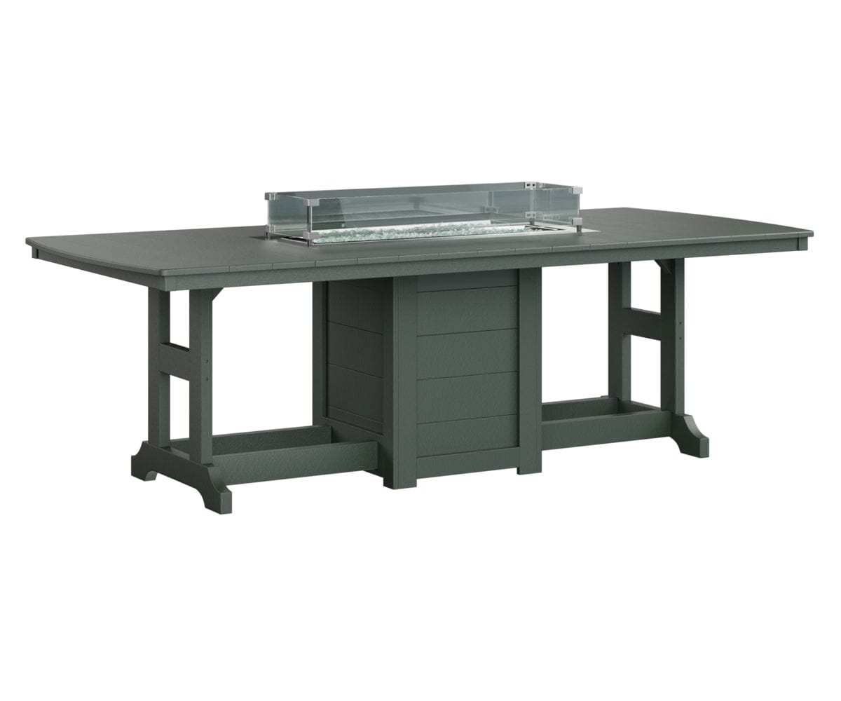 Garden Classic 44x96 Rectangle Dining Fire Table My Store Green 