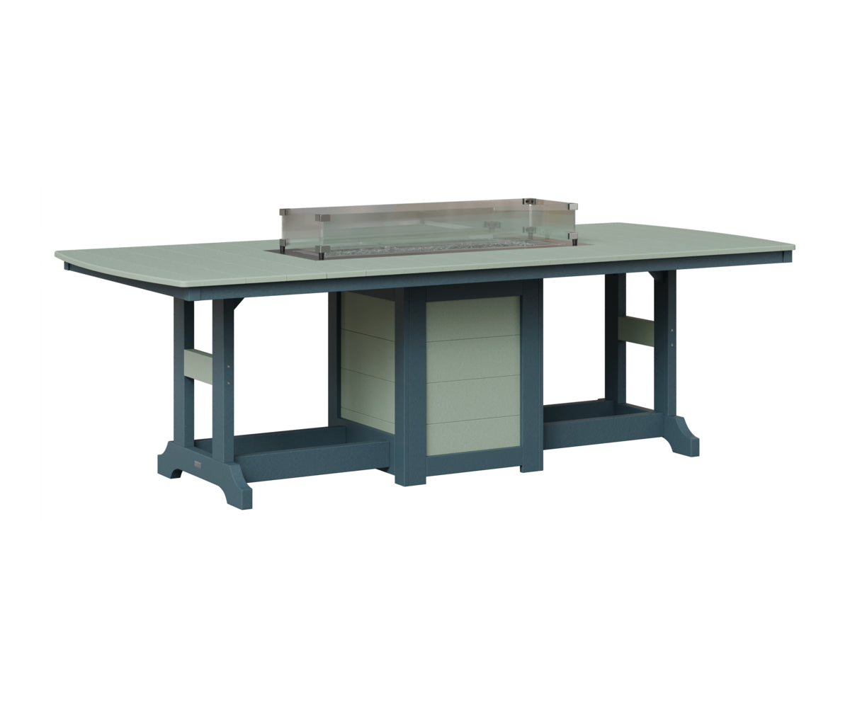 Garden Classic 44" x 96" Fire Table - Bar Height