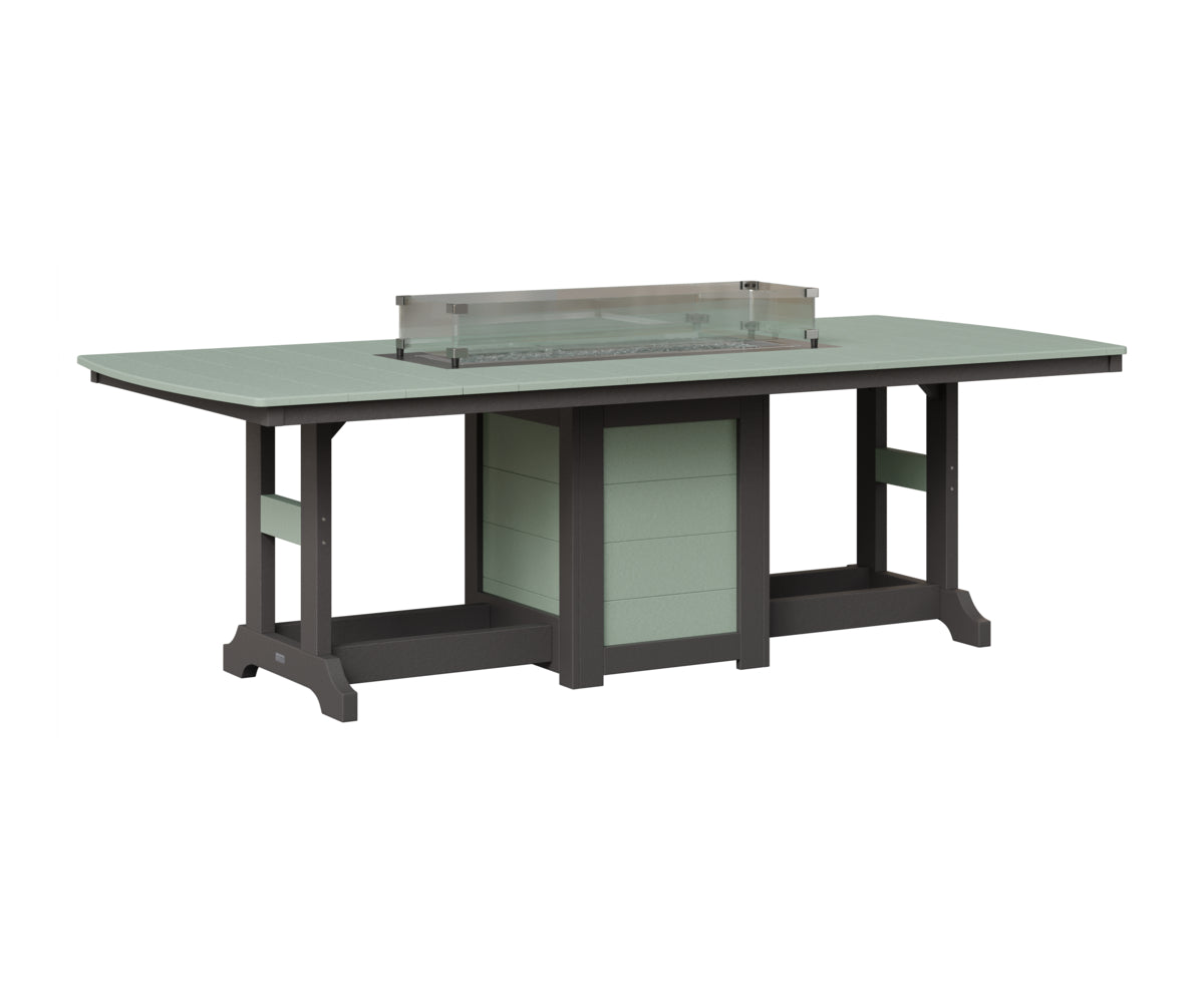 Garden Classic 44" x 96" Fire Table - Bar Height