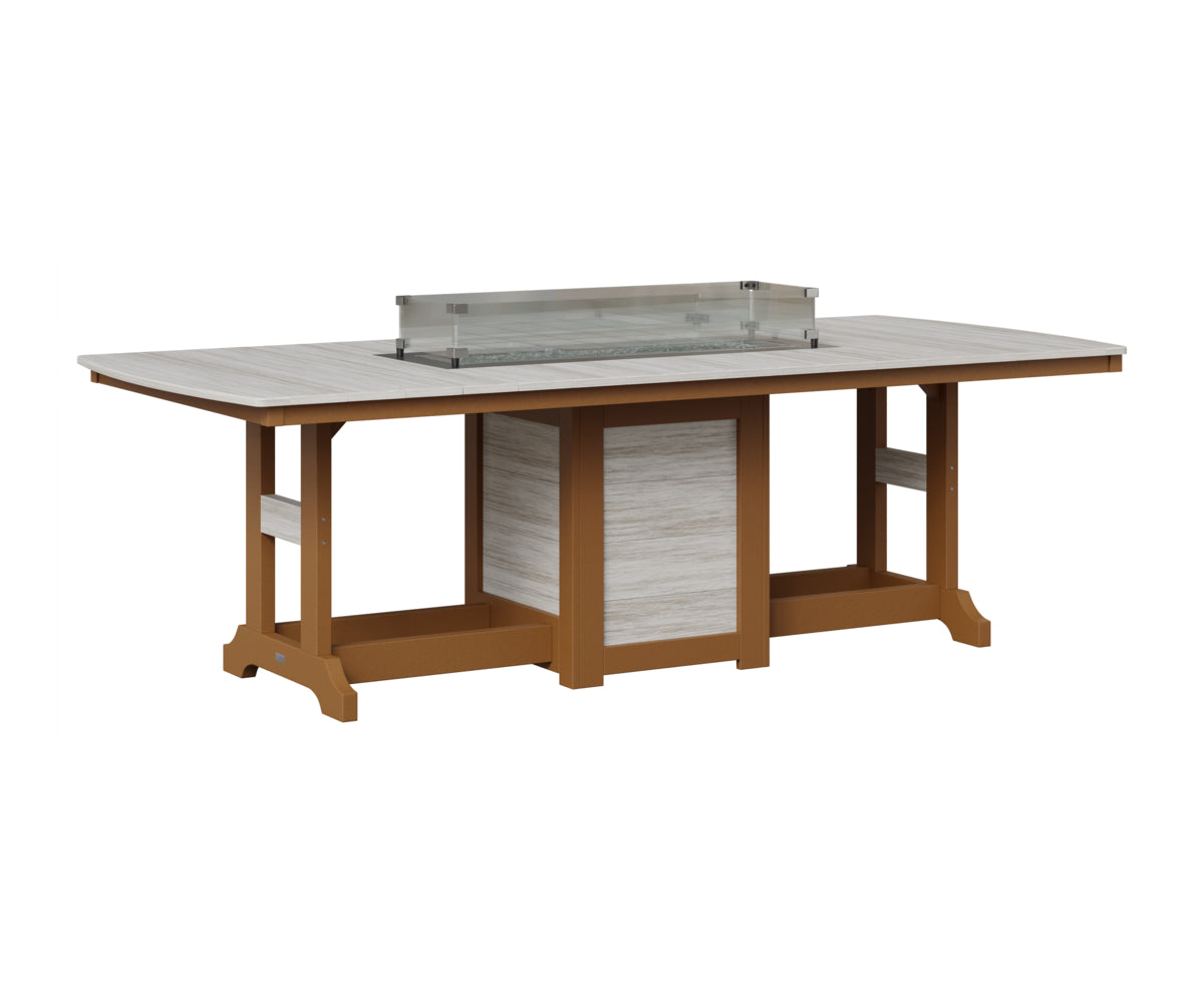 Garden Classic 44" x 96" Fire Table - Bar Height
