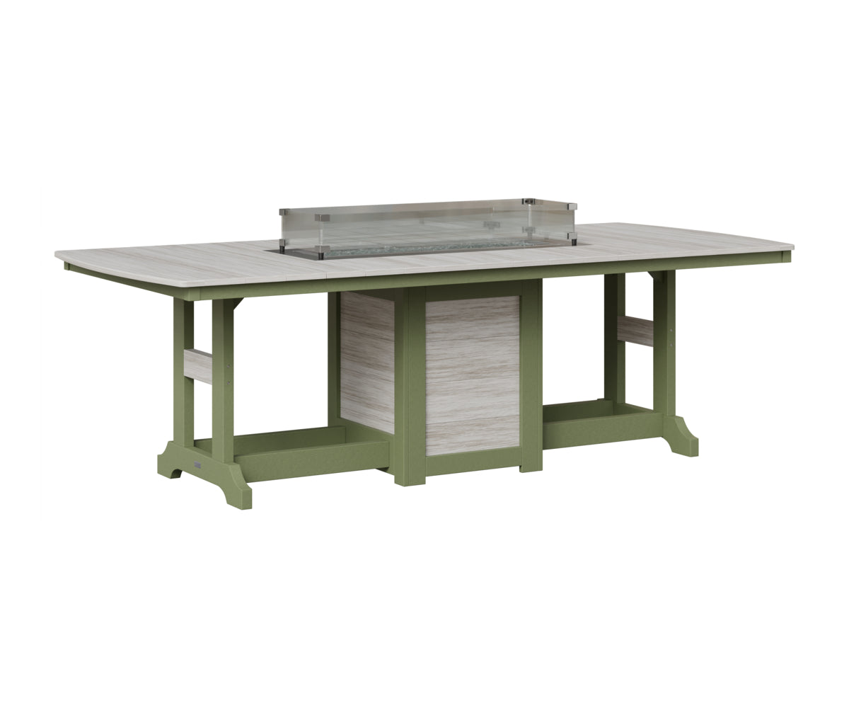 Garden Classic 44" x 96" Fire Table - Bar Height