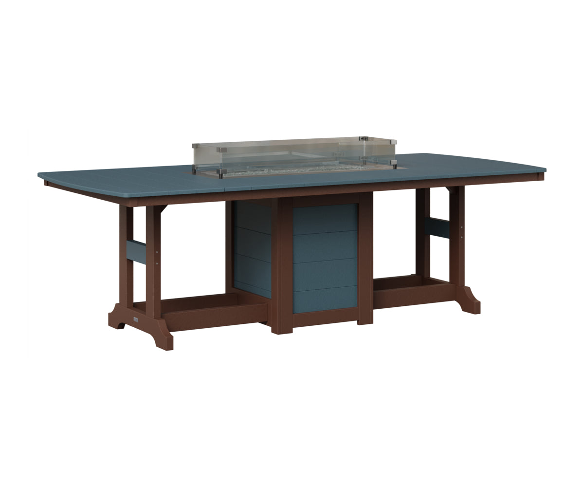 Garden Classic 44" x 96" Fire Table - Counter Height