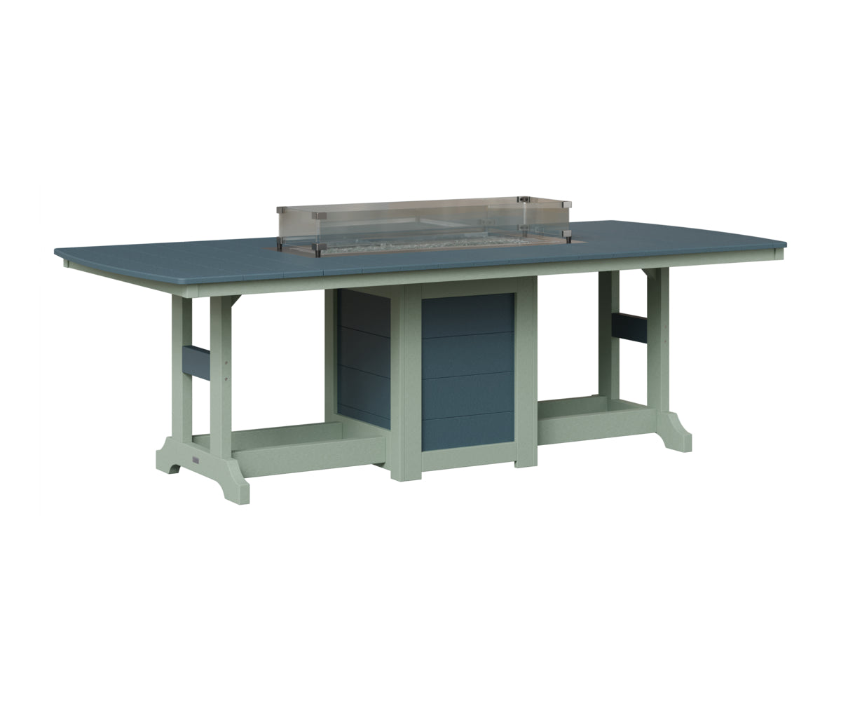 Garden Classic 44" x 96" Fire Table - Counter Height