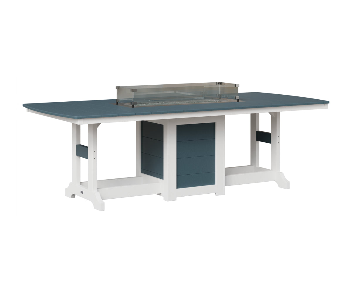 Garden Classic 44" x 96" Fire Table - Bar Height