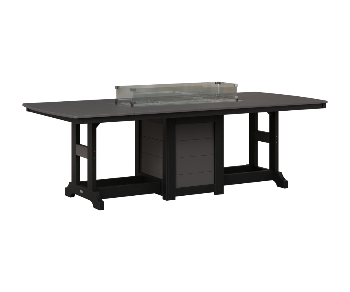 Garden Classic 44" x 96" Fire Table - Bar Height