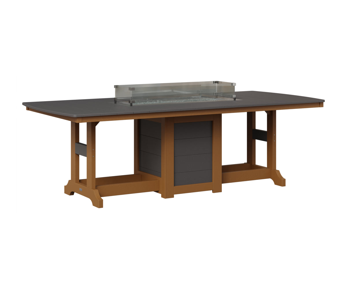 Garden Classic 44" x 96" Fire Table - Bar Height